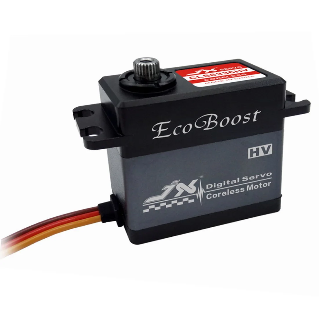 JX Ecoboost-Torque grande CNC Digital Coreless Servo para modelos RC, helicóptero e carros, CLS6336HV, 36kg, 180 graus