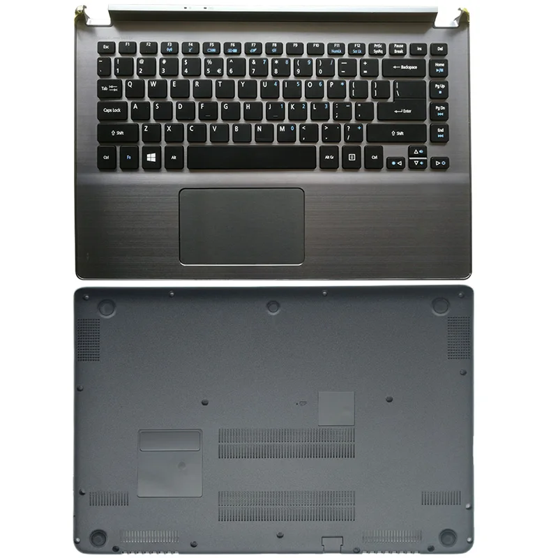 Original Laptop for Acer Aspire V5-472 V5-472G V5-473 V5-473G P V5-452G Laptop Palmrest Upper Case/Bottom Case Computer Case