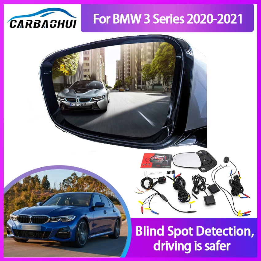 

Автомобильный мониторинг слепых зон для BMW 3 серии 2020-2021 BSD BSM система обнаружения радара микроволновый датчик помощник для вождения