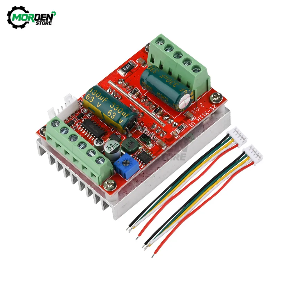 Three Phase DC Brushless Motor Controller PWM Hall Motor DC 6-60V 400W BLDC Control Driver Board 12V 24V 48V