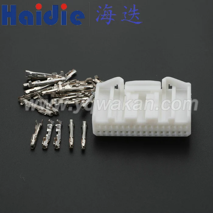 Free shipping 5sets 32pin female of 1473799-1 auto electric housing plug wiring cable unsealed connector