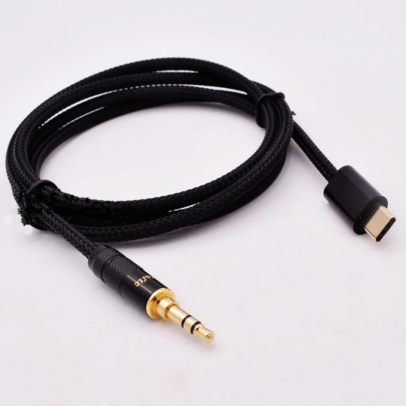 

Type-C C100 to 3.5mm Audio Video record Adapter Cable for Microphone Smartphone Video Conference Interview Recording