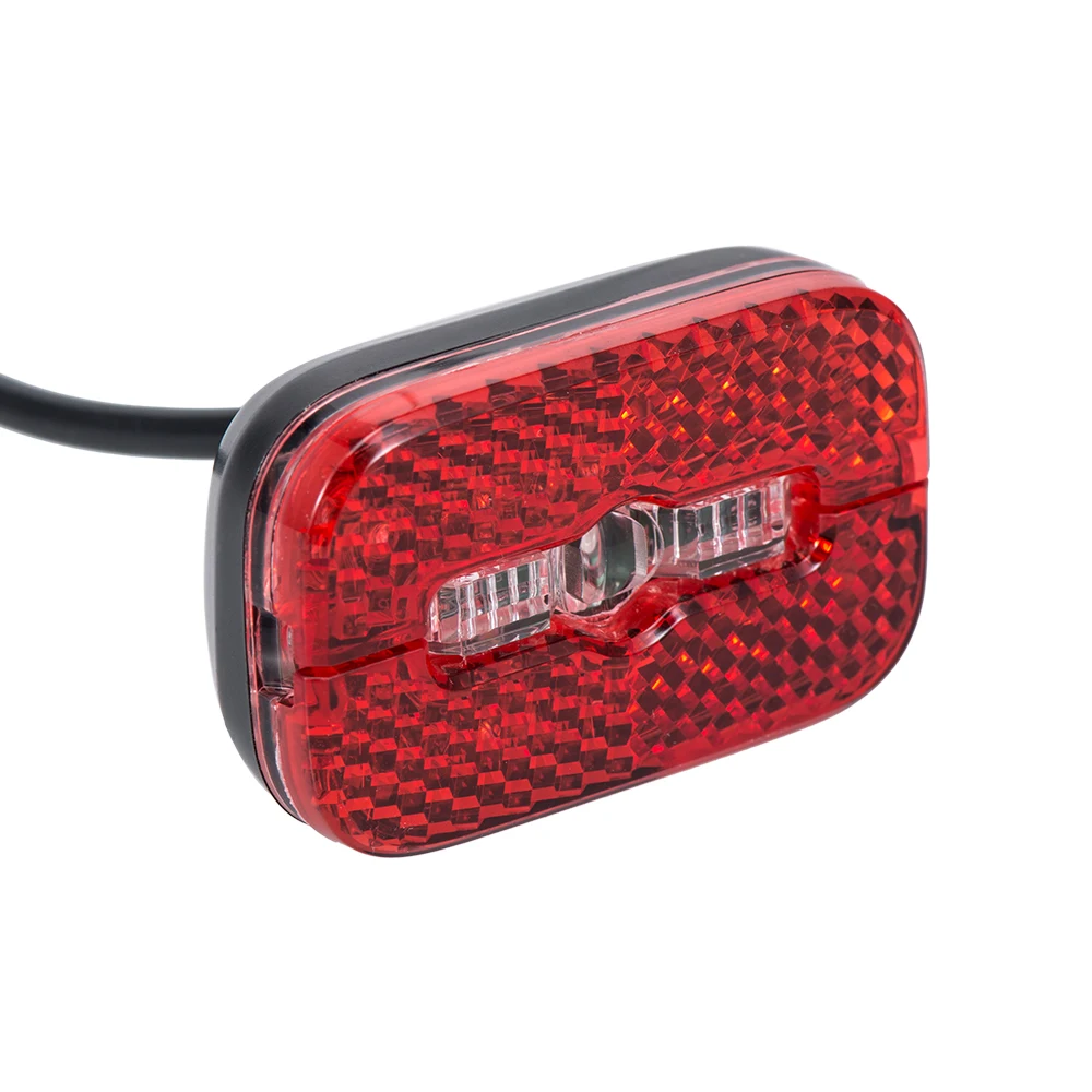 Linkbest Taillight LED Dynamo Bicycle light StVZO Approved Waterproof IPX-6 6V-48V Escooter Ebike Rear Light