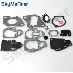 1395-9761-1 Carburetor Gasket and Diaphragm Kit For Mercury Many Outboard Motor 6 8 9.9 10 15,20 & 25 HP Replace Boat Engine
