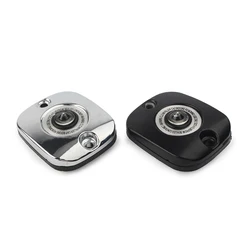 Motorcycle Front Brake Master Cylinder Cover For Harley XL Touring Softail Dyna 1996-2017 Black/Chrome