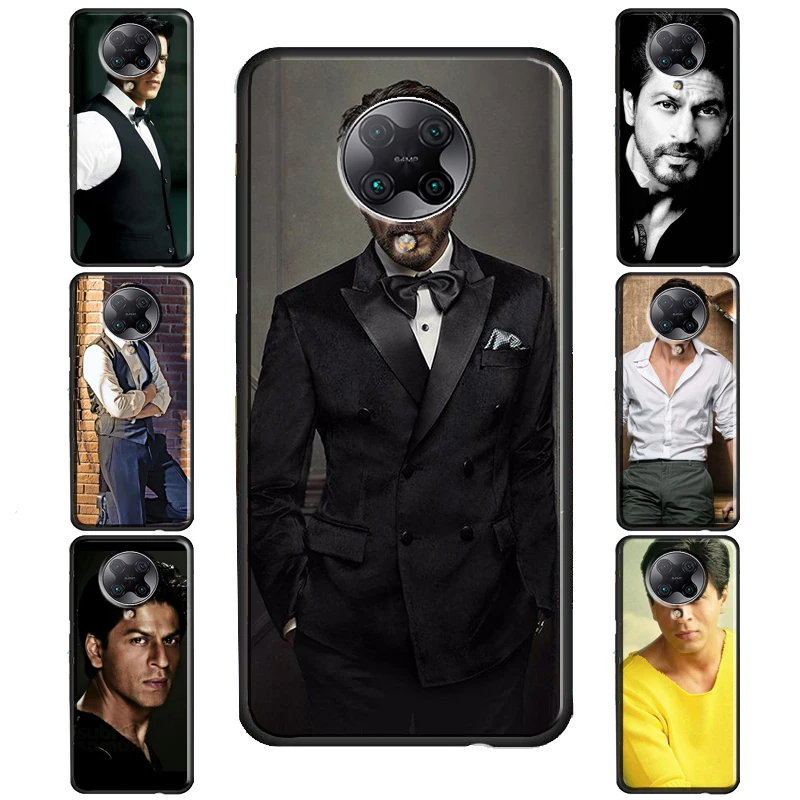 Shahrukh Khan Cover For POCO F3 X3 GT F1 F2 M3 M4 X4 NFC X3 Pro Case For Xiaomi 12 10T 11T Pro Mi 11 Lite