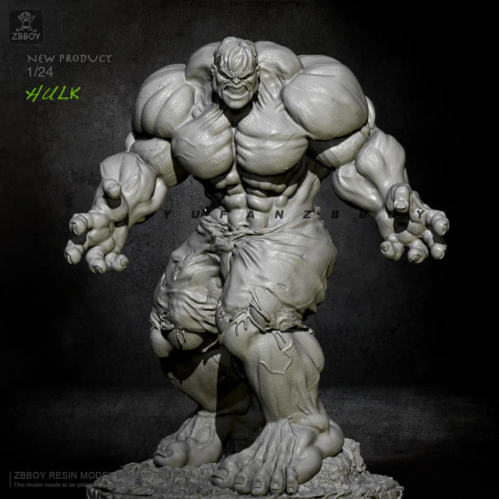 

75mm Resin Figrue Kits Angry Giant 2 Model Self-assembled TD-2316