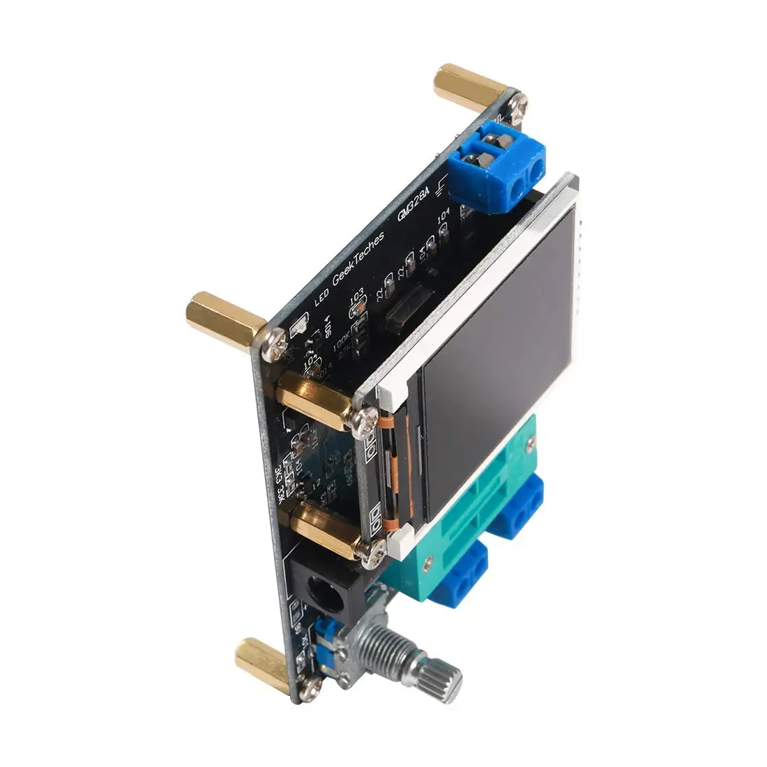 LCD GM328A ترانزستور اختبار ديود السعة ESR الجهد تردد متر PWM مربع موجة إشارة مولد مجموعات الإلكترونية