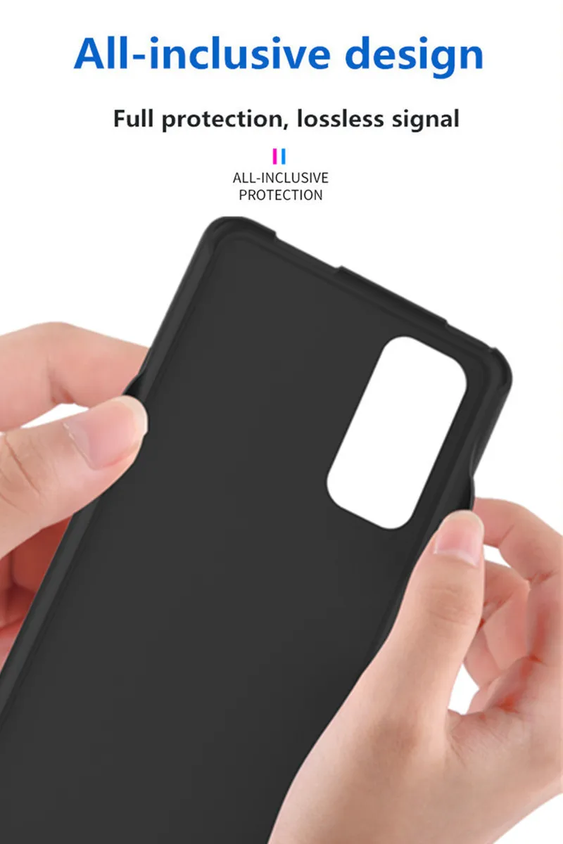For Xiaomi Redmi 9T Battery Charger Cases Silm Silicone Shockproof Portable charger Power Bank External Battery Charging Cover
