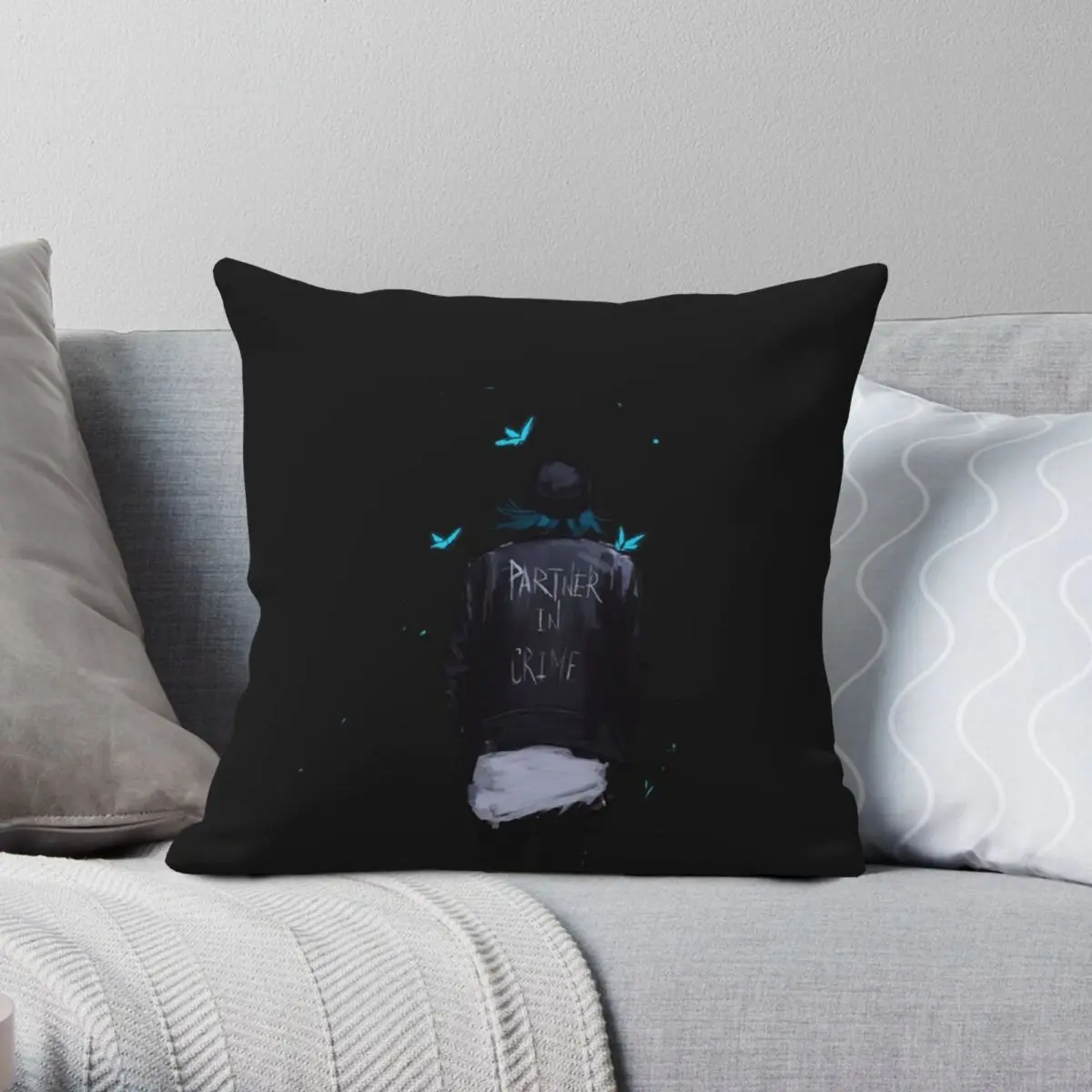 Chloe Price Life is Strange Square Pillowcase Polyester Linen Velvet Creative Zip Decor Sofa Cushion Cover