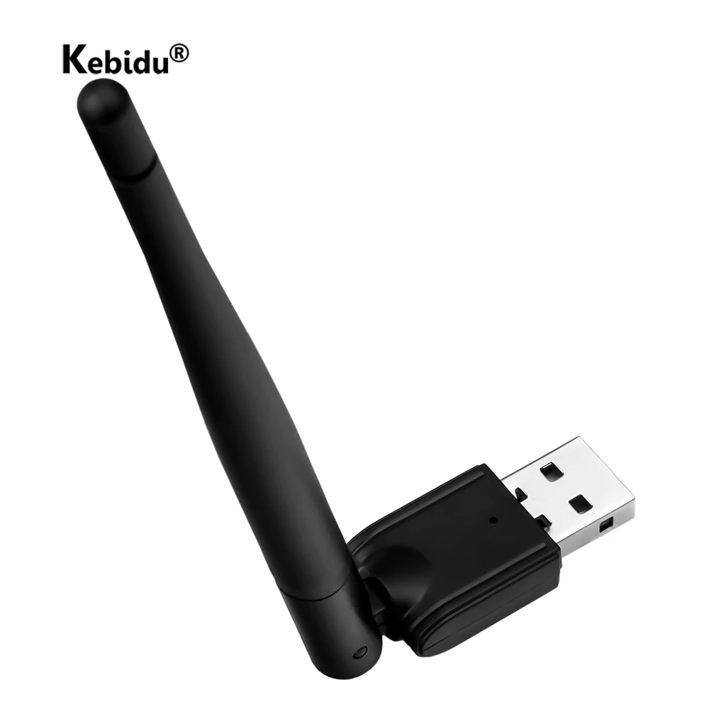 Kebidu MT7601 USB WiFi LAN Adapter Wireless Antenna For DVB T2 DVB S2 TV Set Top Box 150Mbps Network Card For Laptop