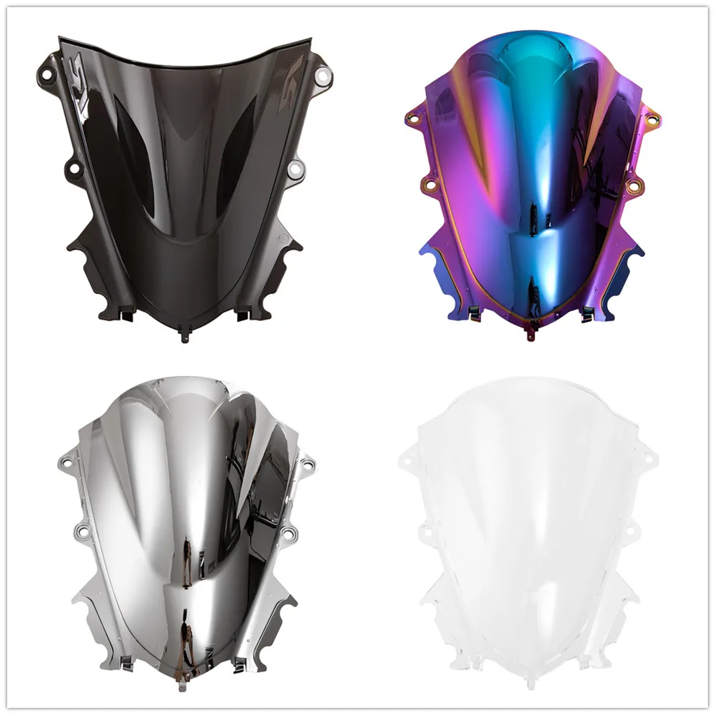 Motorcycle Visor Viser Windshield WindScreen Fit For YAMAHA YZF R125 R15 V3.0 2017 2018 2019 Double Bubble