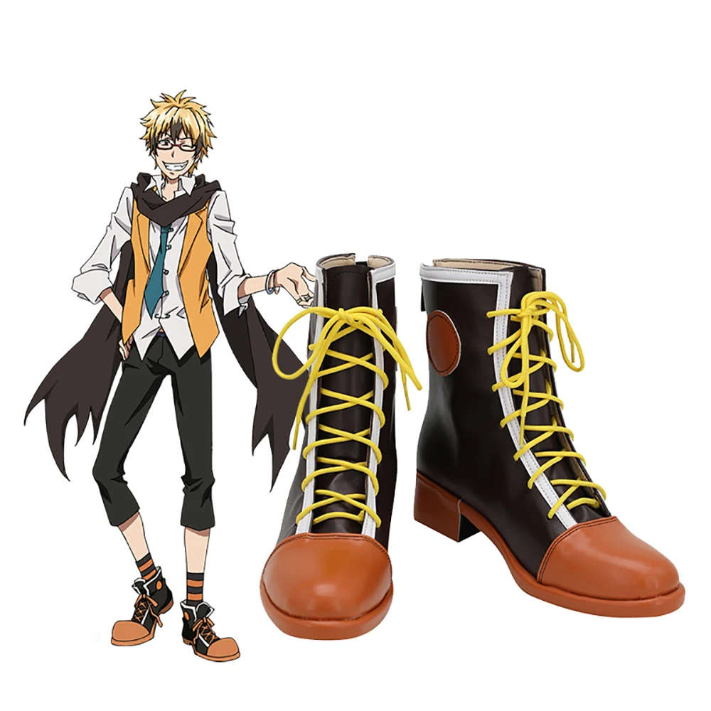 

SERVAMP Lawless Cosplay Boots Leather Shoes Custom Made Any Size for Unisex