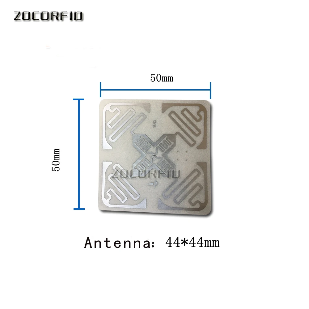 100pcs RFID UHF Tag Sticker Wet Inlay H47 860-960mhz M4 EPC Global Gen2 ISO18000-6C