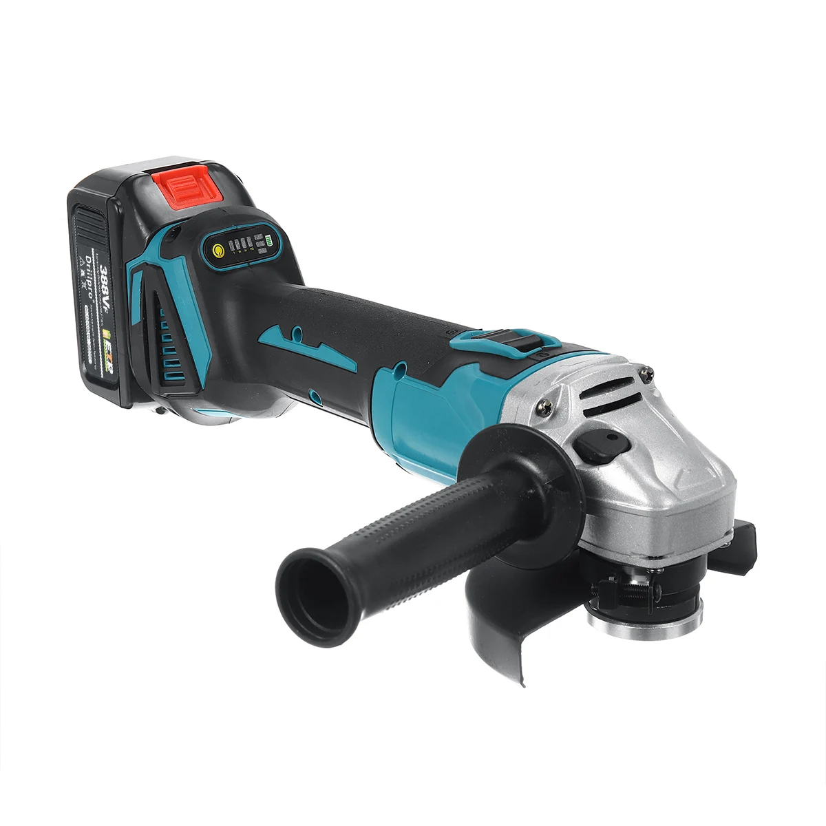 Imagem -04 - Drillpro 125 mm M14 Brushless Ângulo Moedor Elétrico Máquina de Corte com Bateria de Lítio-íon Ferramenta Elétrica para Makita 18v Bateria