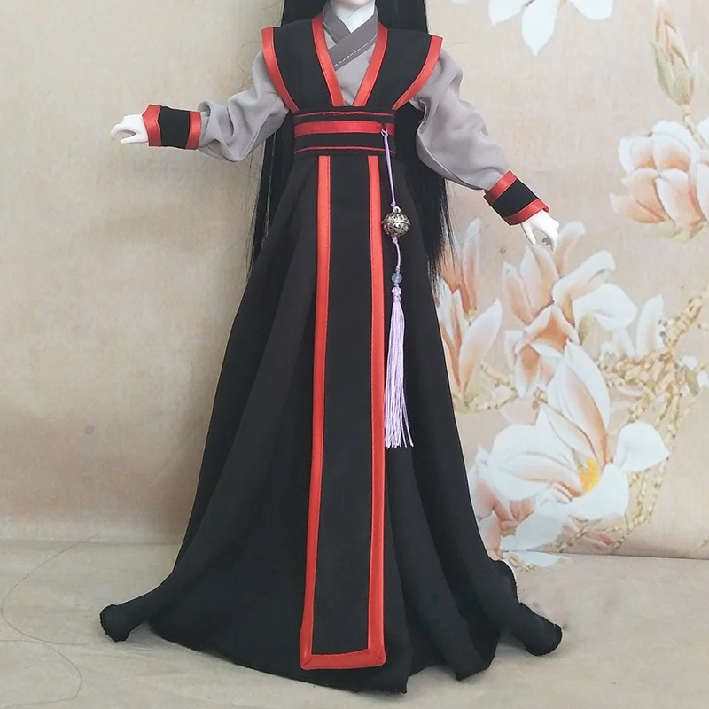 1/6 1/4 1/3 scala BJD o figura vestiti per bambole Costume antico Hanfu per BJD/SD OB27 YOSD MSD SSDF forte zio accessori C0687