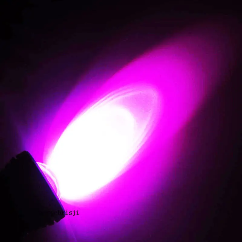 12V DC 10W RGB Waterproof IP67 High Power LED Round Floodlight black