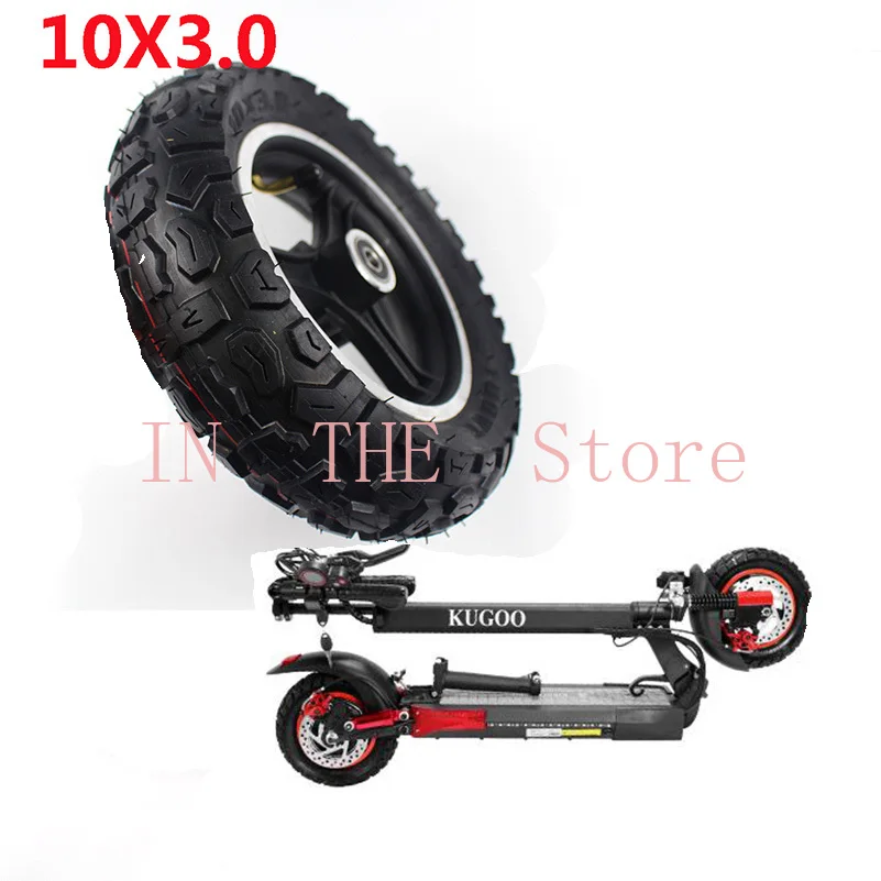 high quality10x3.0 Tire 255x80 Wheel Hub For 10 Inch Electric Scooter Zero 10x Dualtron Kugoo M4 Thickened And Widened