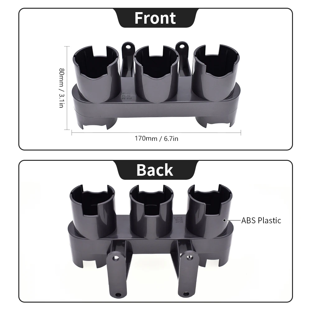 Storage Bracket Holder Absolute Vacuum Cleaner Parts Brush Tool Nozzle Base Compatible with Dyson V7 V8 V10 V11 Accessories