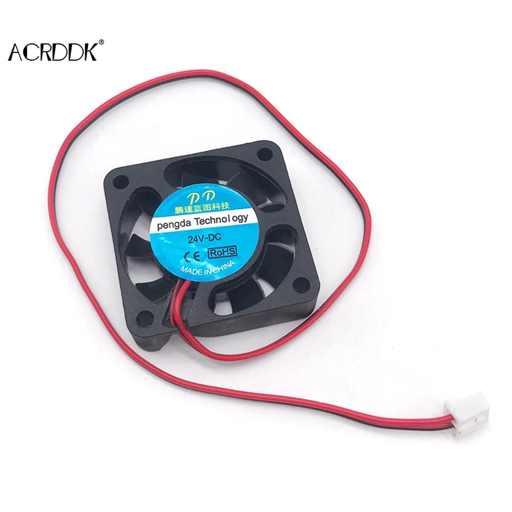 Silent Mini Cooling Fan for 3D Printer Brushless Quiet Cooler DC 12V /24V Power Radiator Mini Fan 40x40x10mm Cooling Accessories