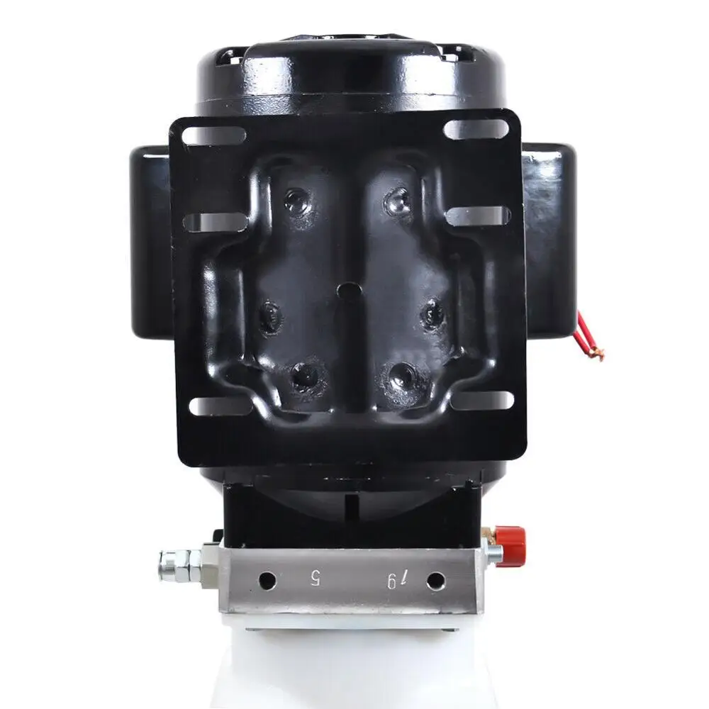 220V 10L A Semplice Effetto Pompa Idraulica Discarica Rimorchio Ascensore Unità di Potenza Da 2.64 Galloni Auto Auto Ascensore