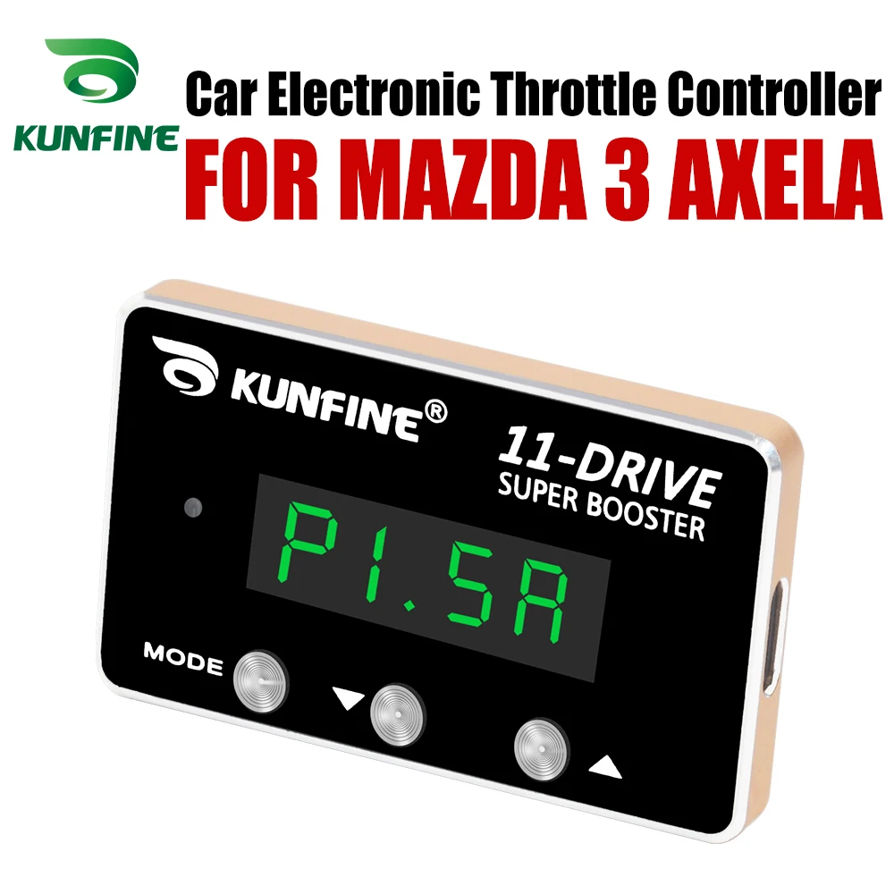 

KUNFINE Car Electronic Throttle Controller Racing Accelerator Potent Booster For MAZDA 3 AXELA Tuning Parts