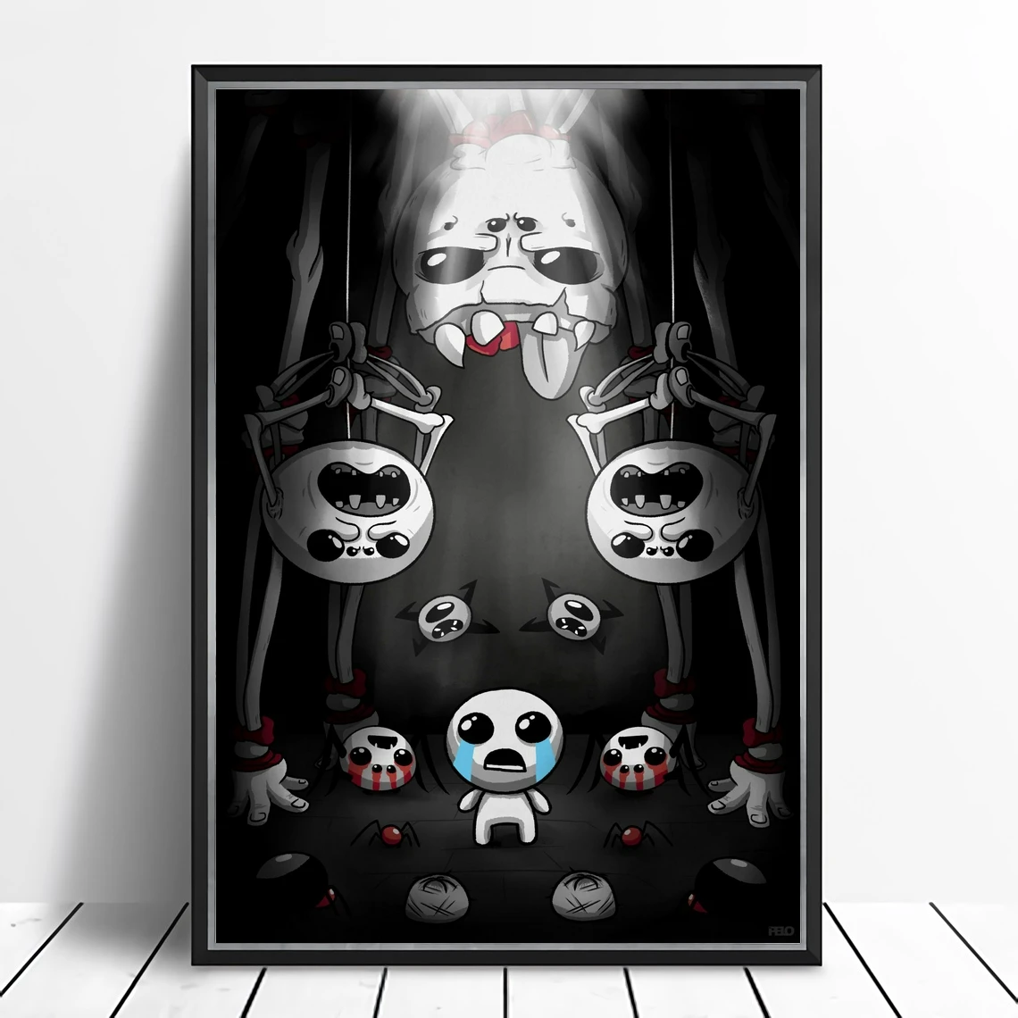 ملصق لعبة تجليد إسحاق ولادة جديدة لتزيين المنزل طلاء جدران (بدون إطار) #2