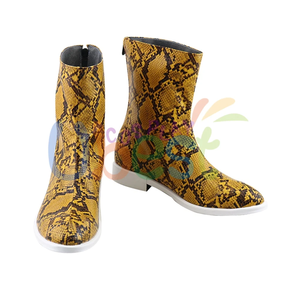 Kujo Jotaro Shoes Cosplay JoJo's Bizarre Adventure Part 6 Men Boots Ver 1