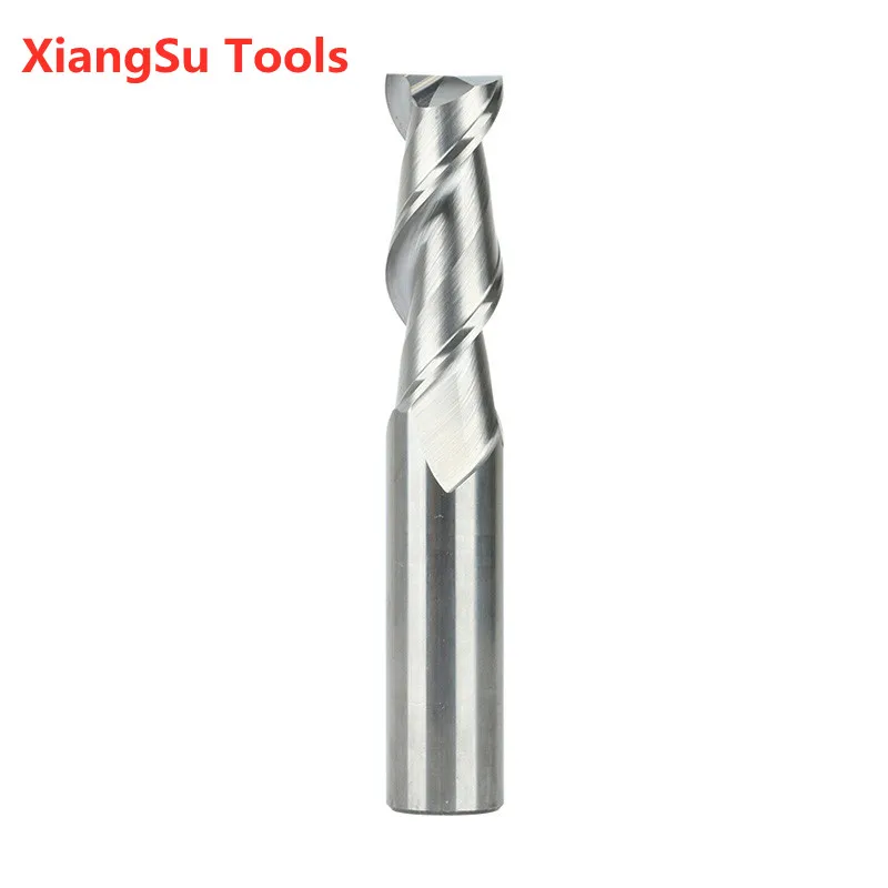 D5-D6-D8mm 2 المزامير CNC الطحن القاطع Hrc55 Endmill كربيد Cnc ماتشينج الطحن للألومنيوم استخدام