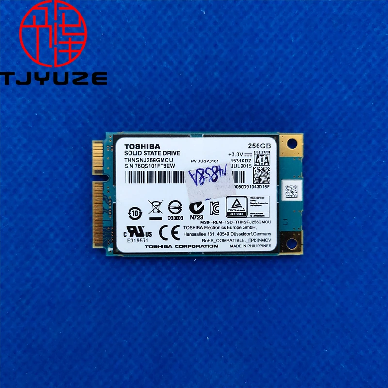 

Внутренний SSD-накопитель Toshiba THNSNJ256GMCU, 256 ГБ, msata, 75QS101FT9EW FKB0EB A5A003662 A P366218