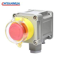 Explosion-proof Emergency Stop Button Switch Explosion-proof Button Explosion-proof Fire Button With Protective Cover