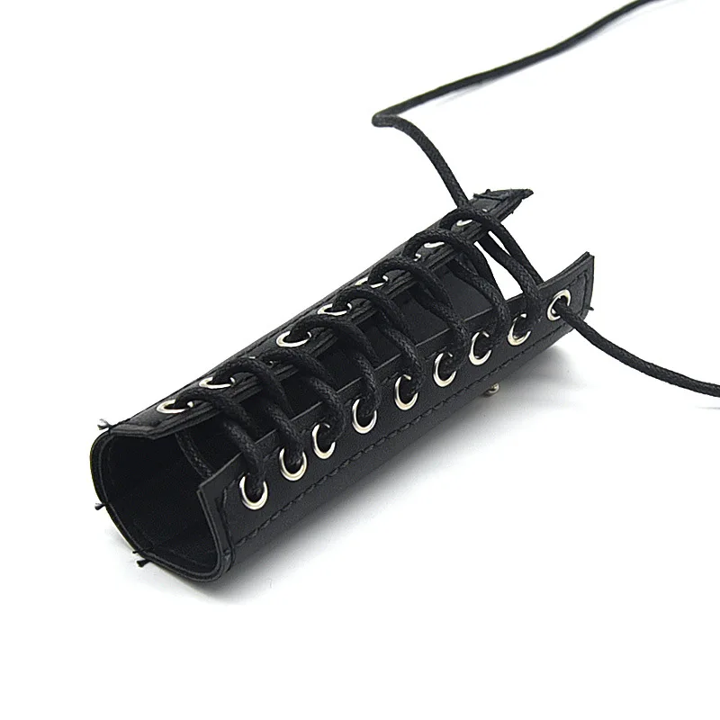 Manga de pene de Electro Shock bipolar para hombres, Bondage masculino, anillo de pene de PU, estimulación eléctrica, masturbación de pene, Juguetes