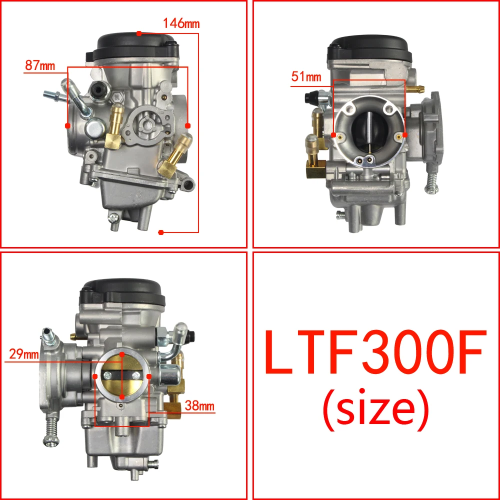 Carburetor CARB for Suzuki KingQuad 300 LT-F300 LTF300F 4X4 1999-2002 13200-39D22