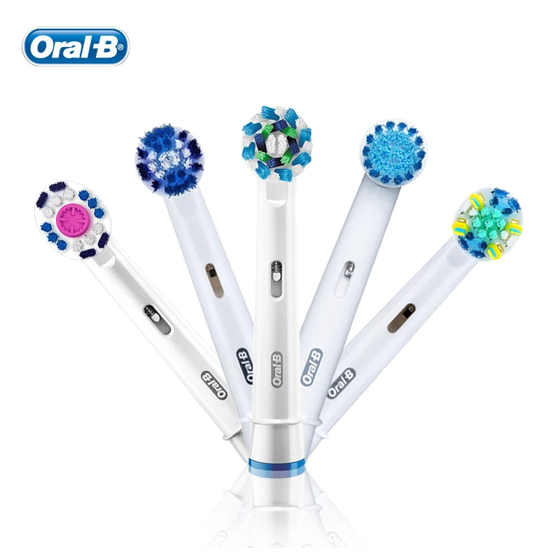 Original oral-b escova de dentes cabeças substituição 3d branco profunda precisão limpa para adulto oral care oralb escovas de dentes elétricas