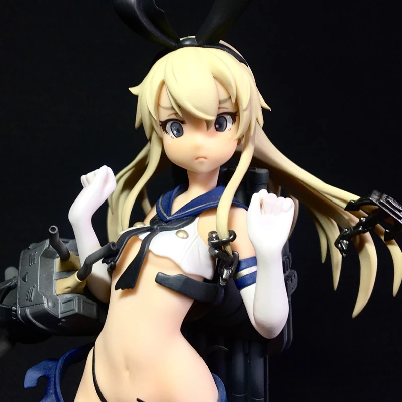 1/8 Kantai Collection Kan Colle Shimakaze Chuuha Ver. Unpainted Resin Figure Unassambled GK  White Model Kit W_1462