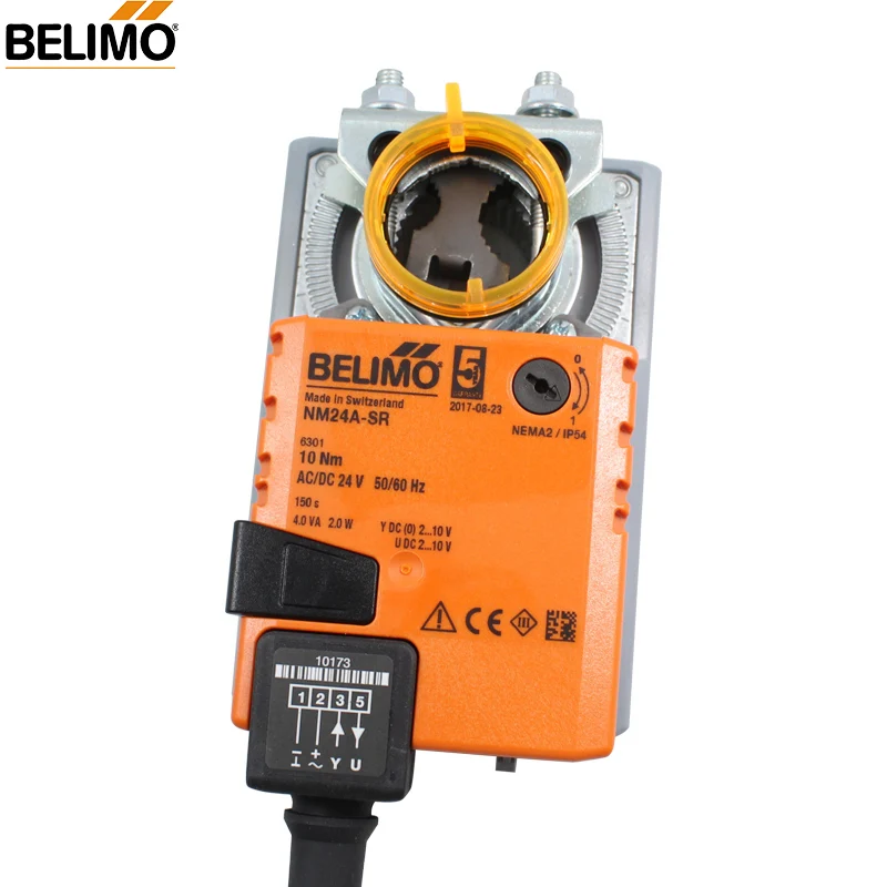 

BELIMO AC24V DC24V 10nm NM24A-SR Modulating Damper Actuator For Adjusting the Air Valve