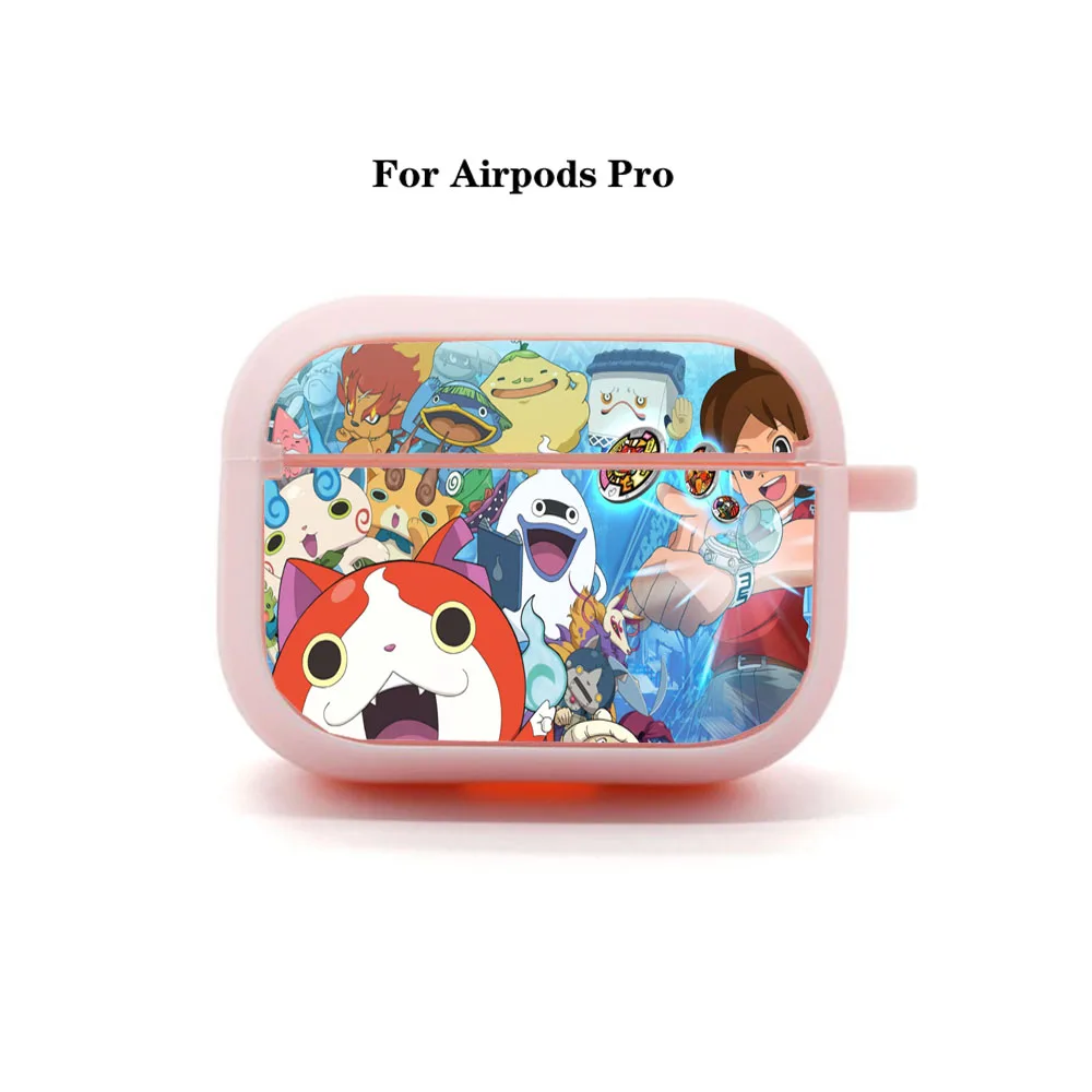 Anime Yo-kai Watch AirPods Pro case Cover Apple AirPods Pro Earphone bag Soft Silicone Bluetooth Protective Earphone Case