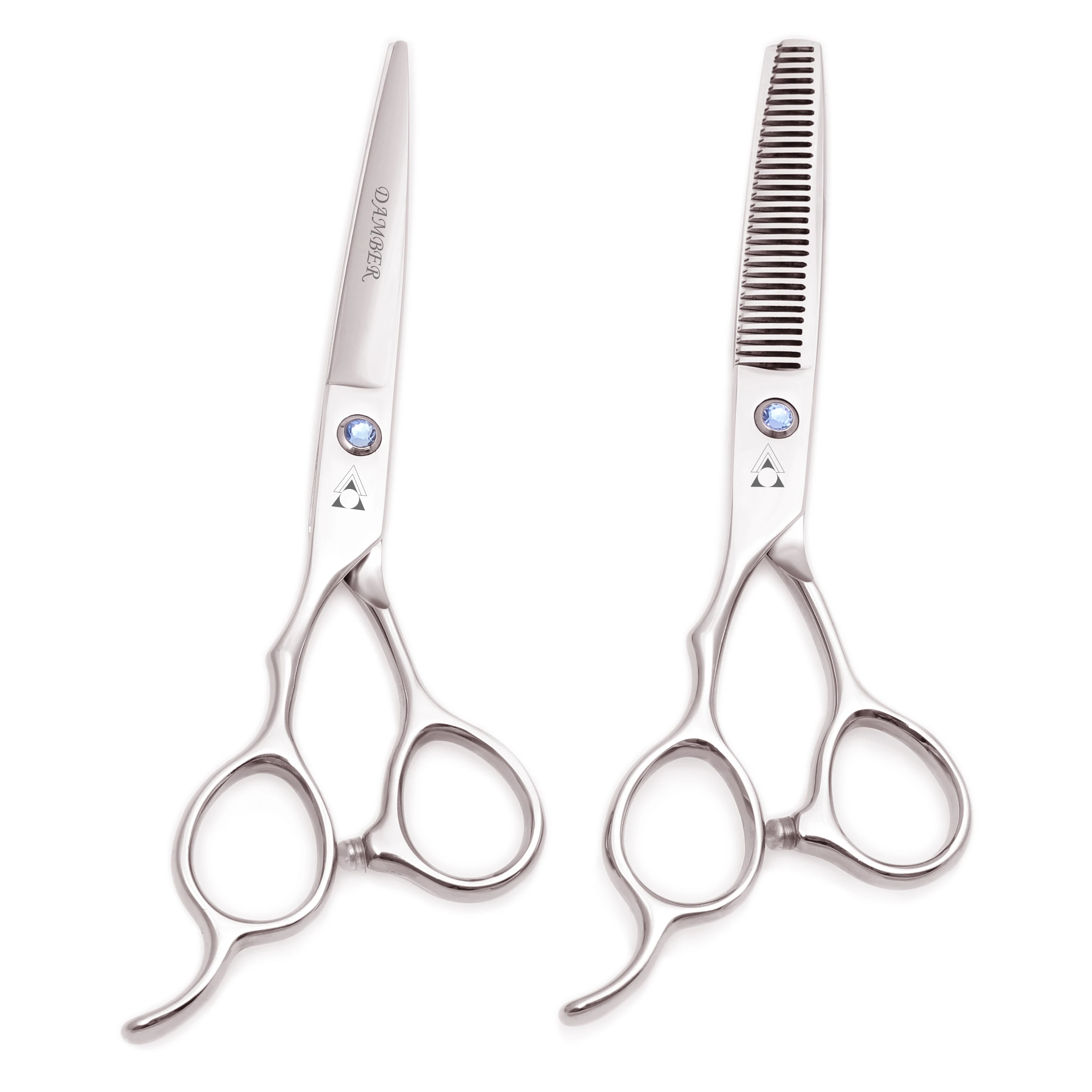 5.5 6.0 Hair Scissors For Left Hand Japan 440C Professional Hairdressing Barbers Cutting Set Thinning Shears Hairdresser B8001