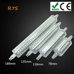 LED Light Bulb R7S Led 78mm 118mm 135mm 189mm 220V 2835SMD 36 72 90 144 LEDs Spotlight Floodlight Replace Halogen Lamp