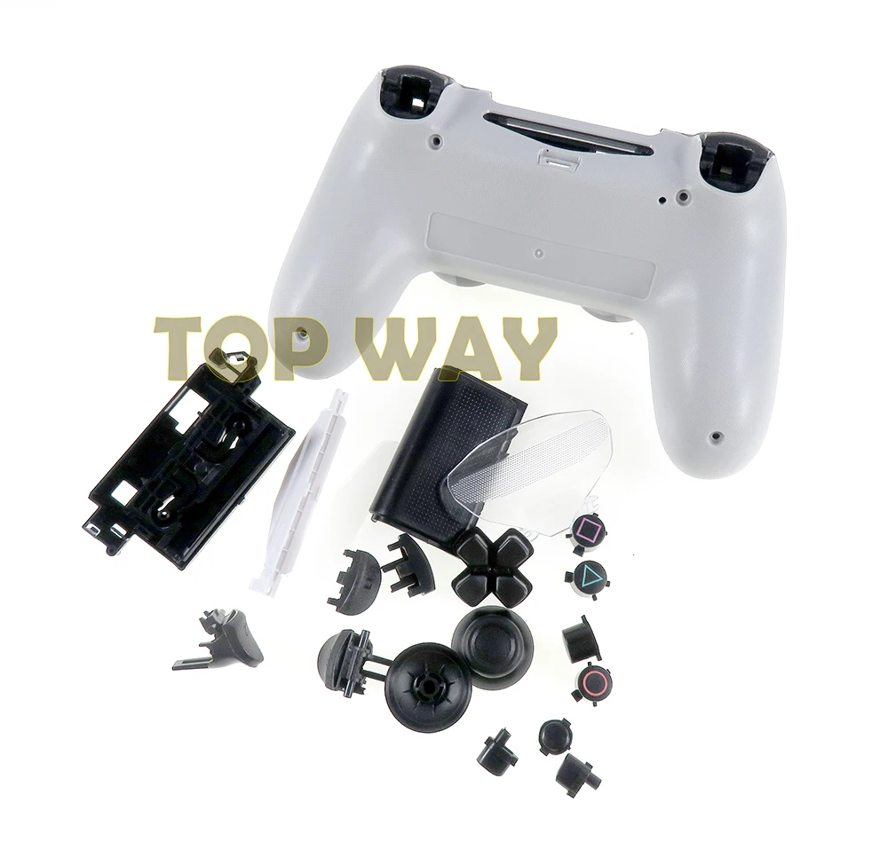 1 ชุดคุณภาพสูงกรณีเชลล์สําหรับ PS4 รุ่น 5.0 SHELL Controller เปลี่ยนจอยสติ๊ก JDS-050 JDS 050 055 JDM050