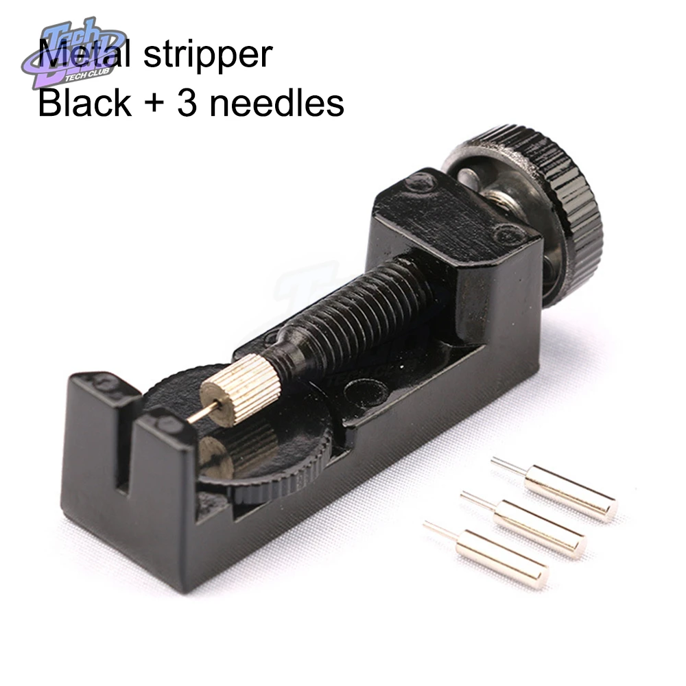 Watch Band Strap Link Pin Remover for Watchmakers with Pack of 3 Extra Pin Replacement Remover Spring Bar Set Repair Tool Kit