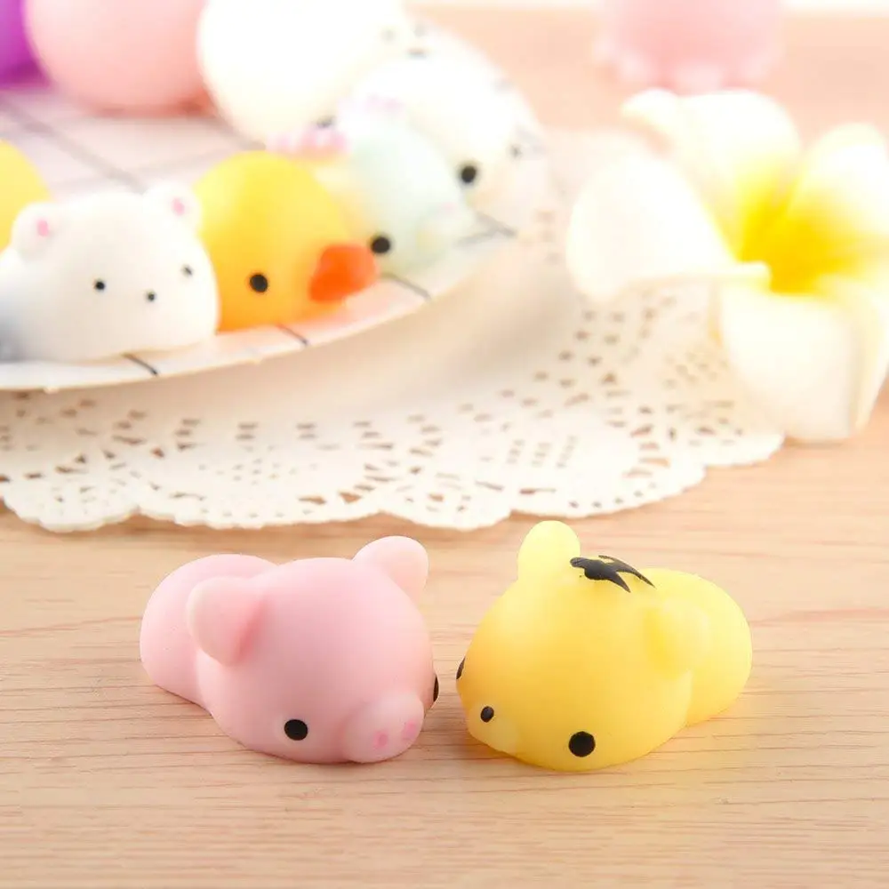 Squishy Mini Change Color Cute Cat Antistress Squishy Ball Squeeze Mochi Rising Abreact Soft Sticky Stress Relief Funny Gift Toy