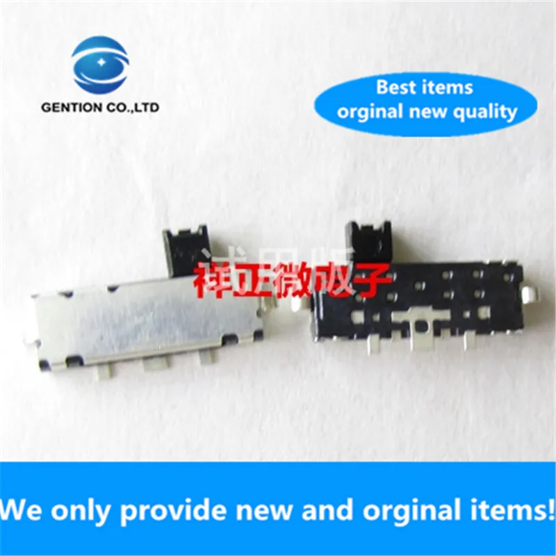 

10pcs 100% orginal new real stock slide switch SSAL220100 toggle 1.2(H)mm unilateral rebound 2.0 stroke