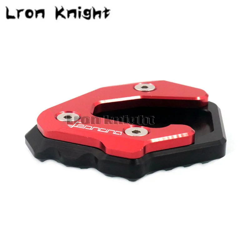 For Benelli Leoncino 500 Leoncino500 BJ500 BJ 500 Motorcycle CNC Kickstand Foot Side Stand Extension Pad Support Plate Enlarge
