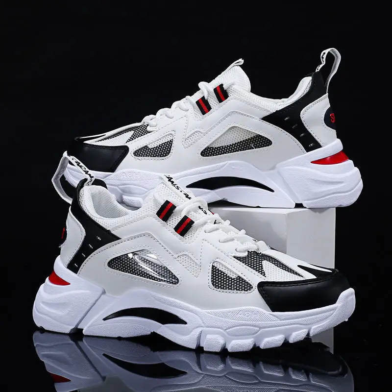 Men's Fashion Shoes, High Quality, Non Slip, Thick Bottom, Comfortable and Breathable Casual Shoes, New 2021 for Outdoor Use