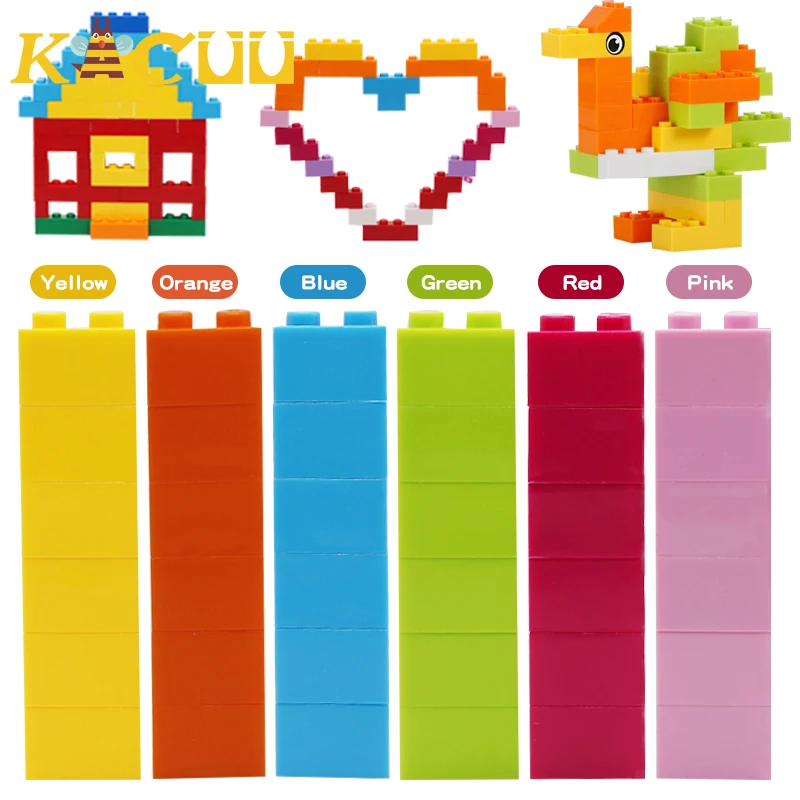 500-1500PCS DIY Assembly Building Blocks Sets Classic City Colorful Construction Bricks Educational Toys For Children