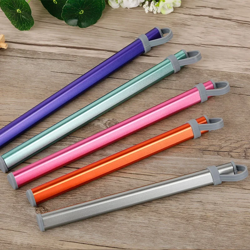 Chopsticks Storage Tubes Aluminum Alloy Box Case for Titanium Chopsticks Storage Box Without Chopsticks