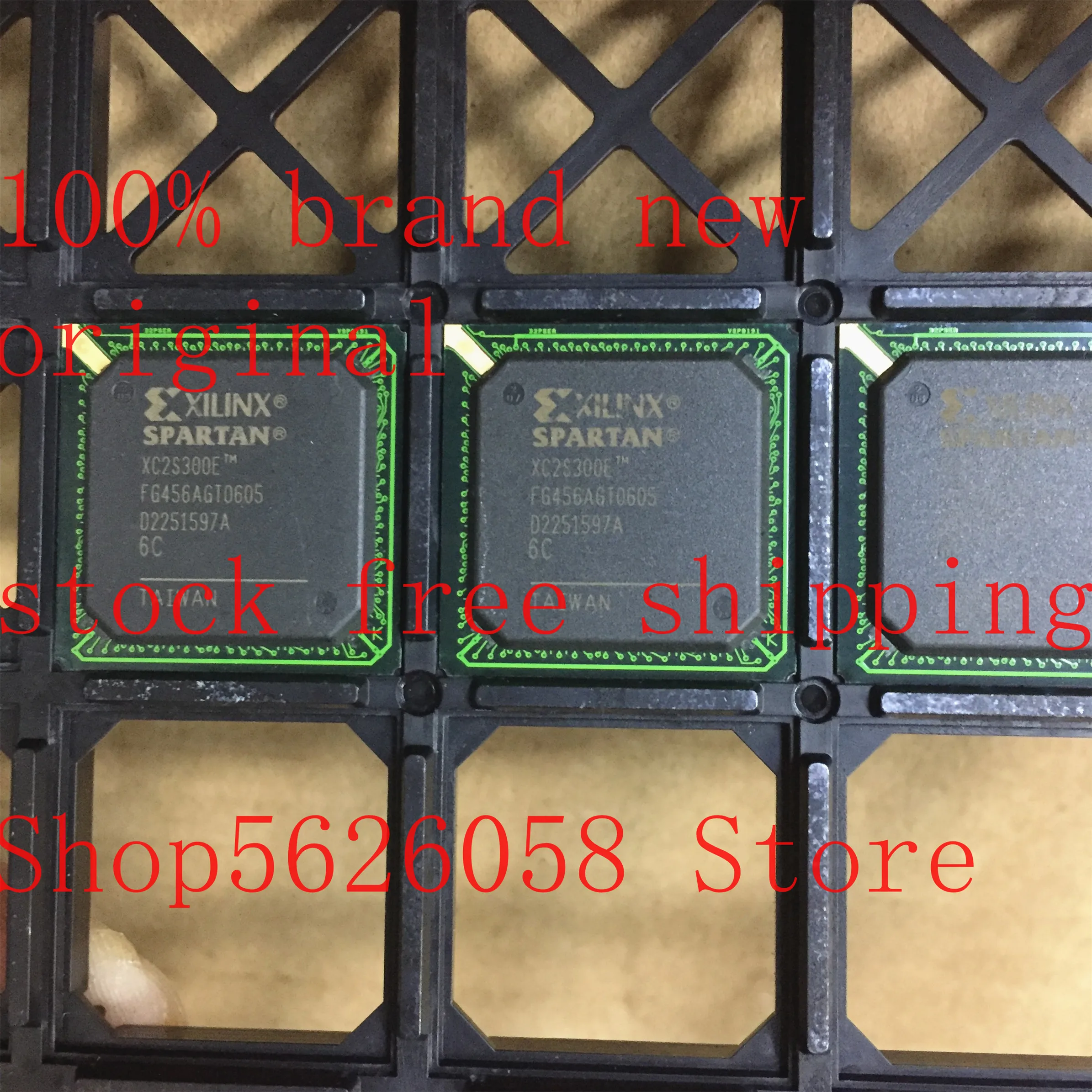 1PCS/LOT XC2S300E-6FG456C XC2S300E 6FG456C XC6SLX45T-3FGG484C XC6SLX45T 3FGG484C BGA 100% new original