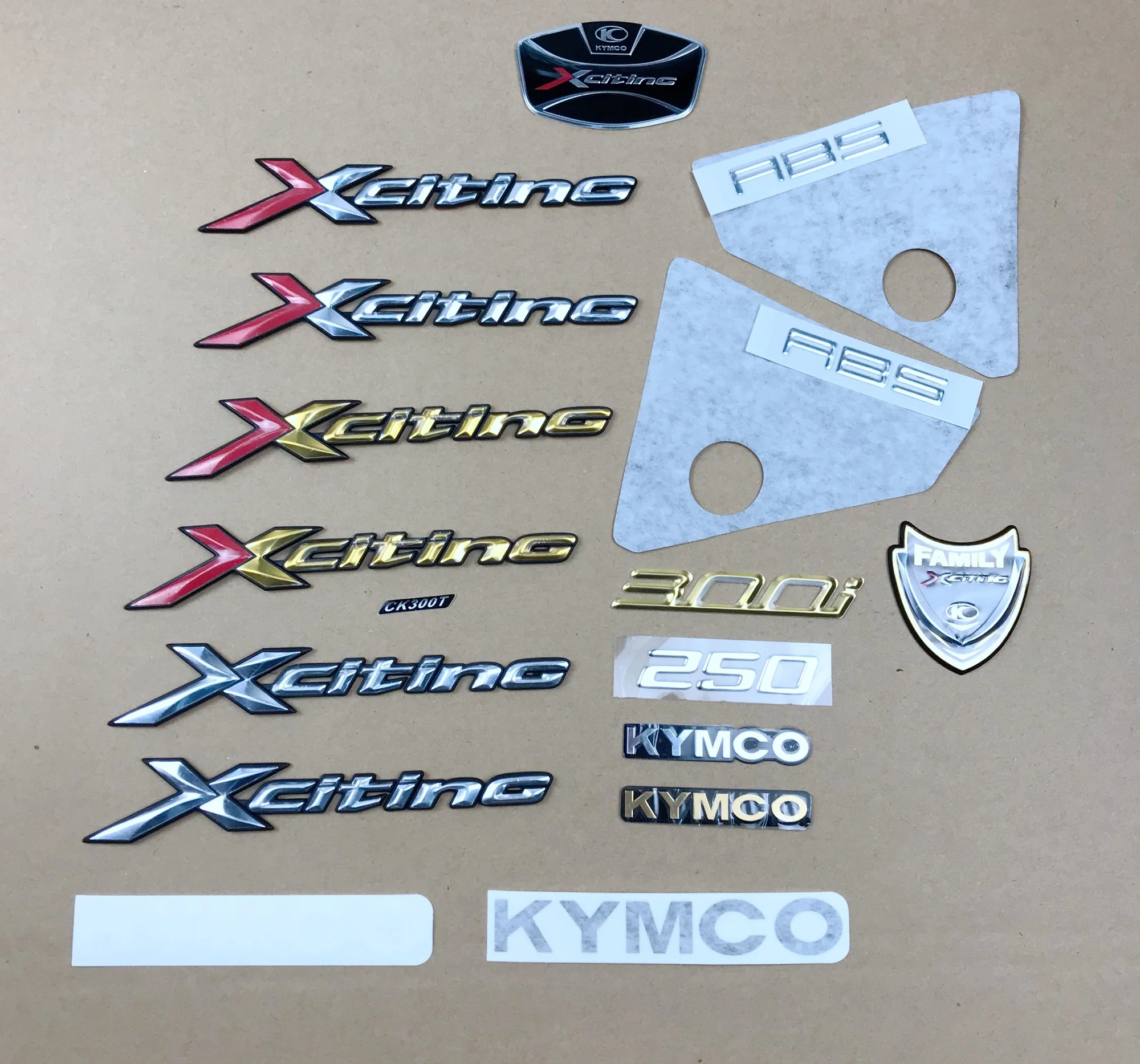 Motorcycle Full Car Decal Sticker for Kymco Xciting 250i 300i Abs