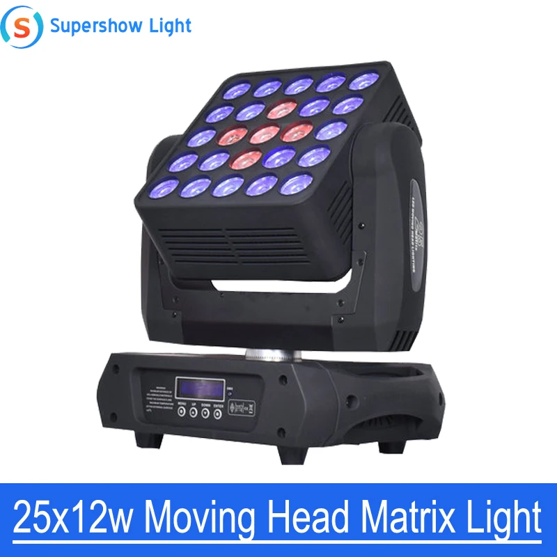 

25*12w Matrix Light Led Moving Head Led 5x5 Matrix Beam Moving Head Stage Lighting